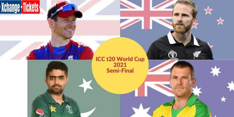 the two ICC T20 World Cup 2021 semi-finals will be played between England and New Zealand and Australia and Pakistan