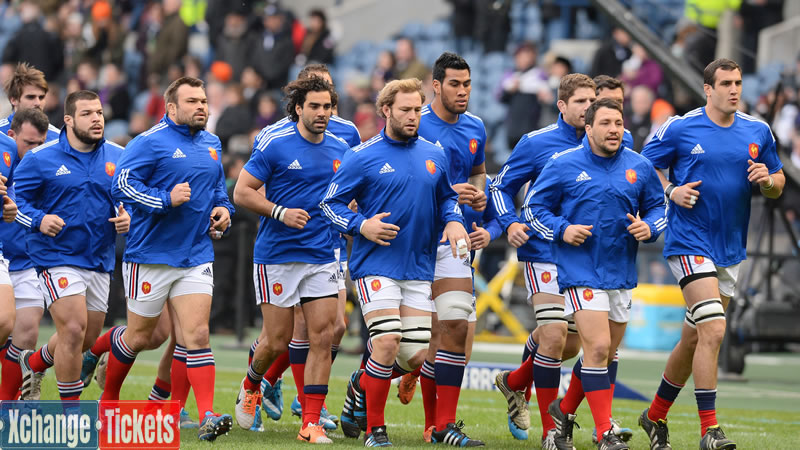 France Rugby World Cup Team.
